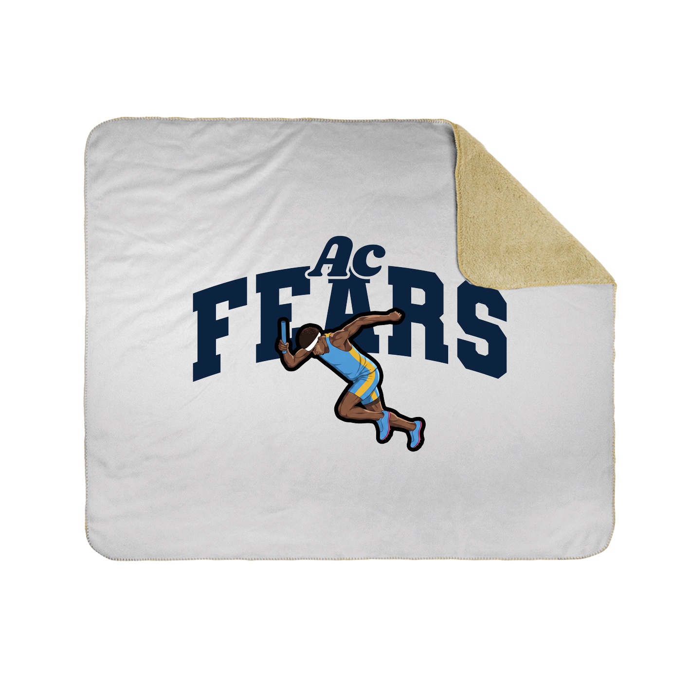 Throw Blanket — Signature Arch in White