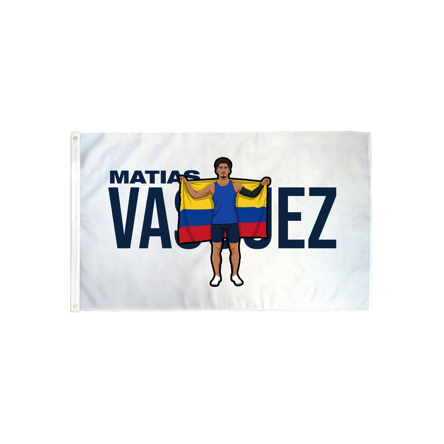 3x5 Flag — Player Name in Classic