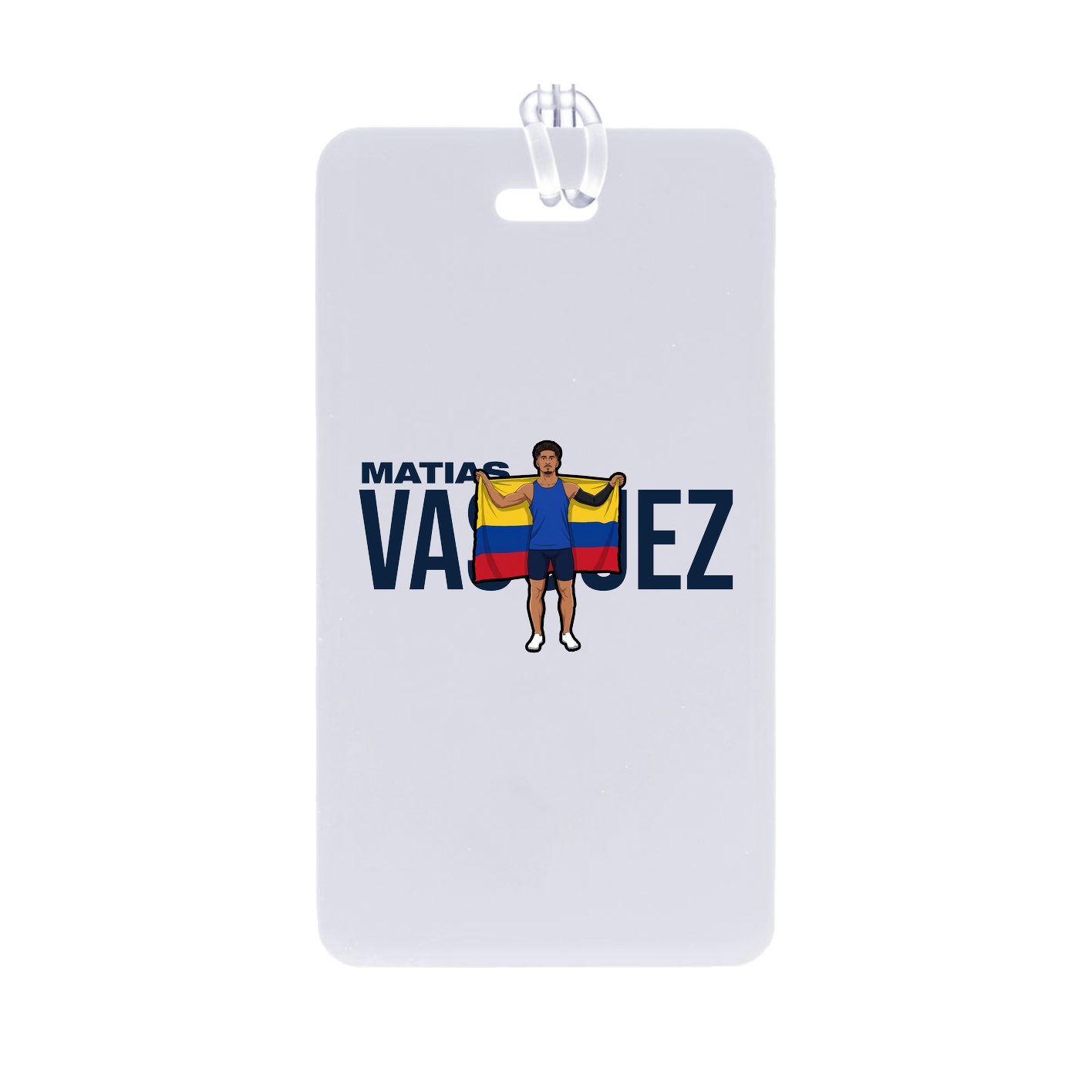 Bag Tag — Player Name in Classic