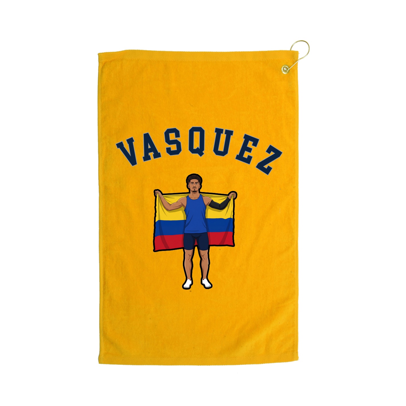 Golf Towel — Shirsey Arch in Gold
