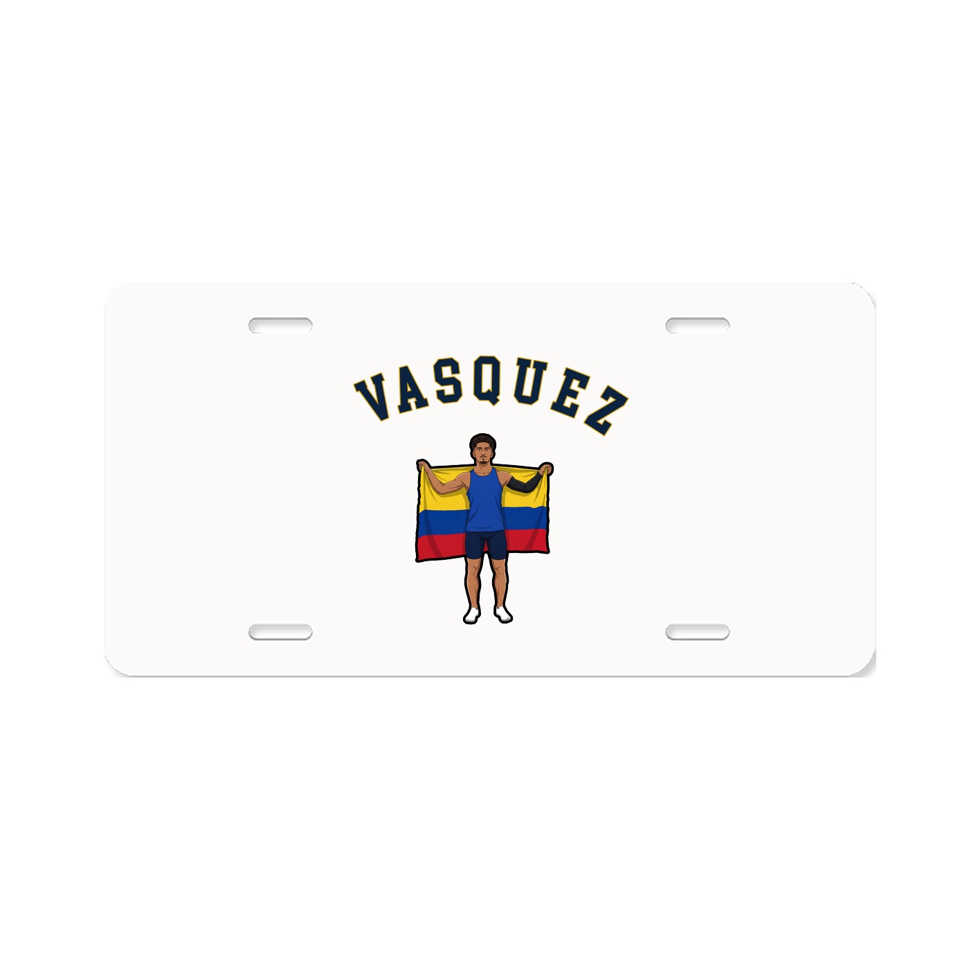License Plate — Shirsey Arch in Classic