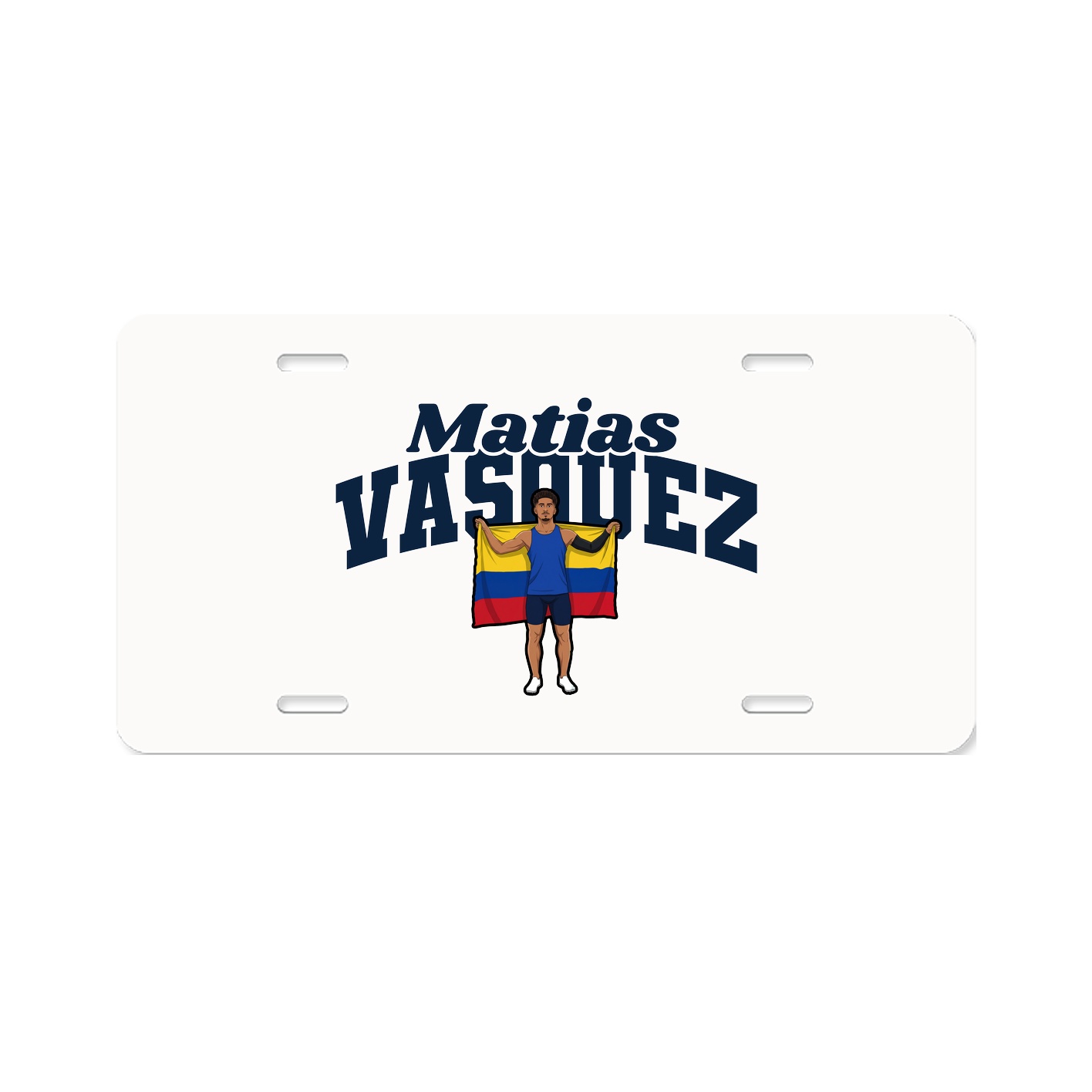 License Plate — Signature Arch in Classic