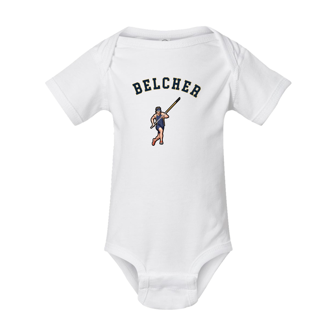 Baby Onesie — Shirsey Arch in White