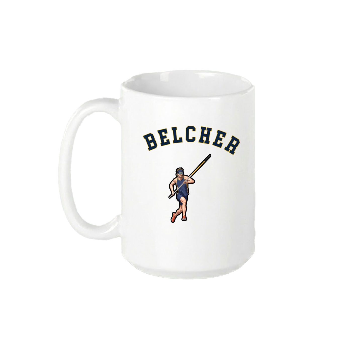 15oz Coffee Mug — Shirsey Arch in White