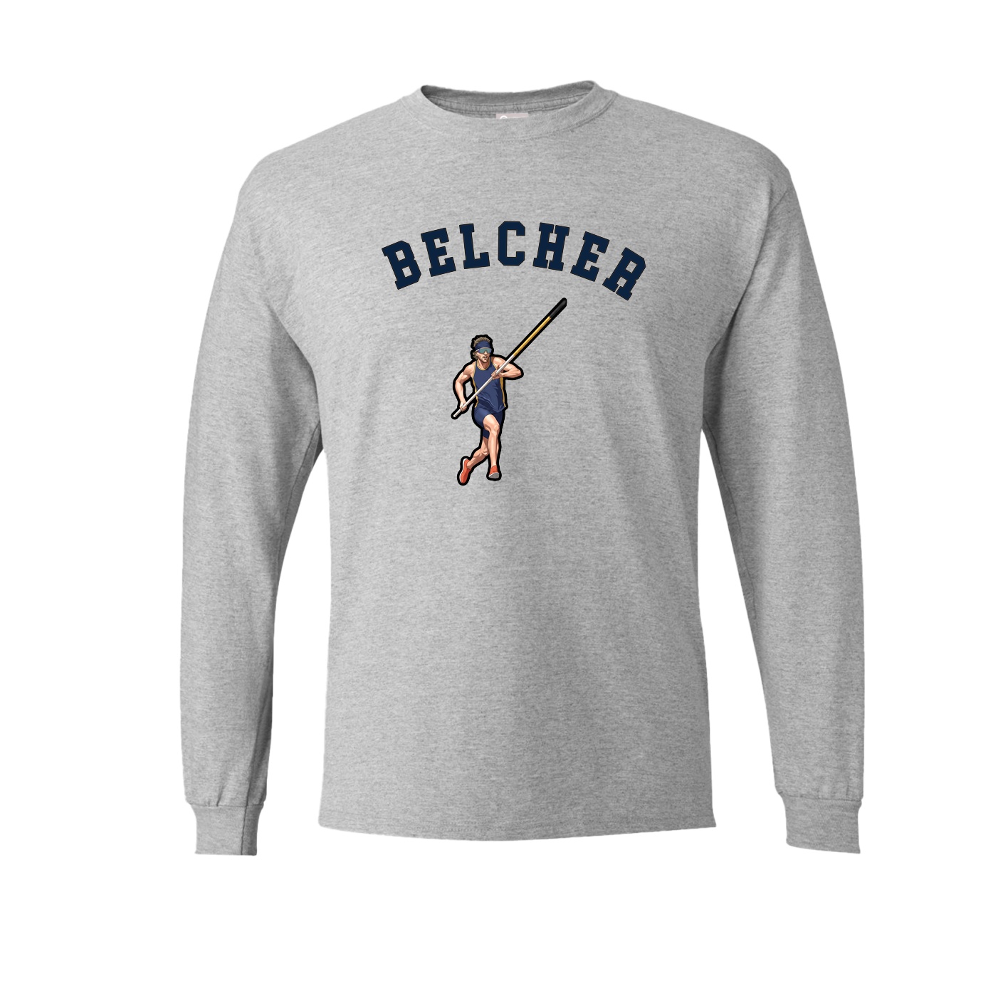 Long Sleeve Tee — Shirsey Arch in Grey