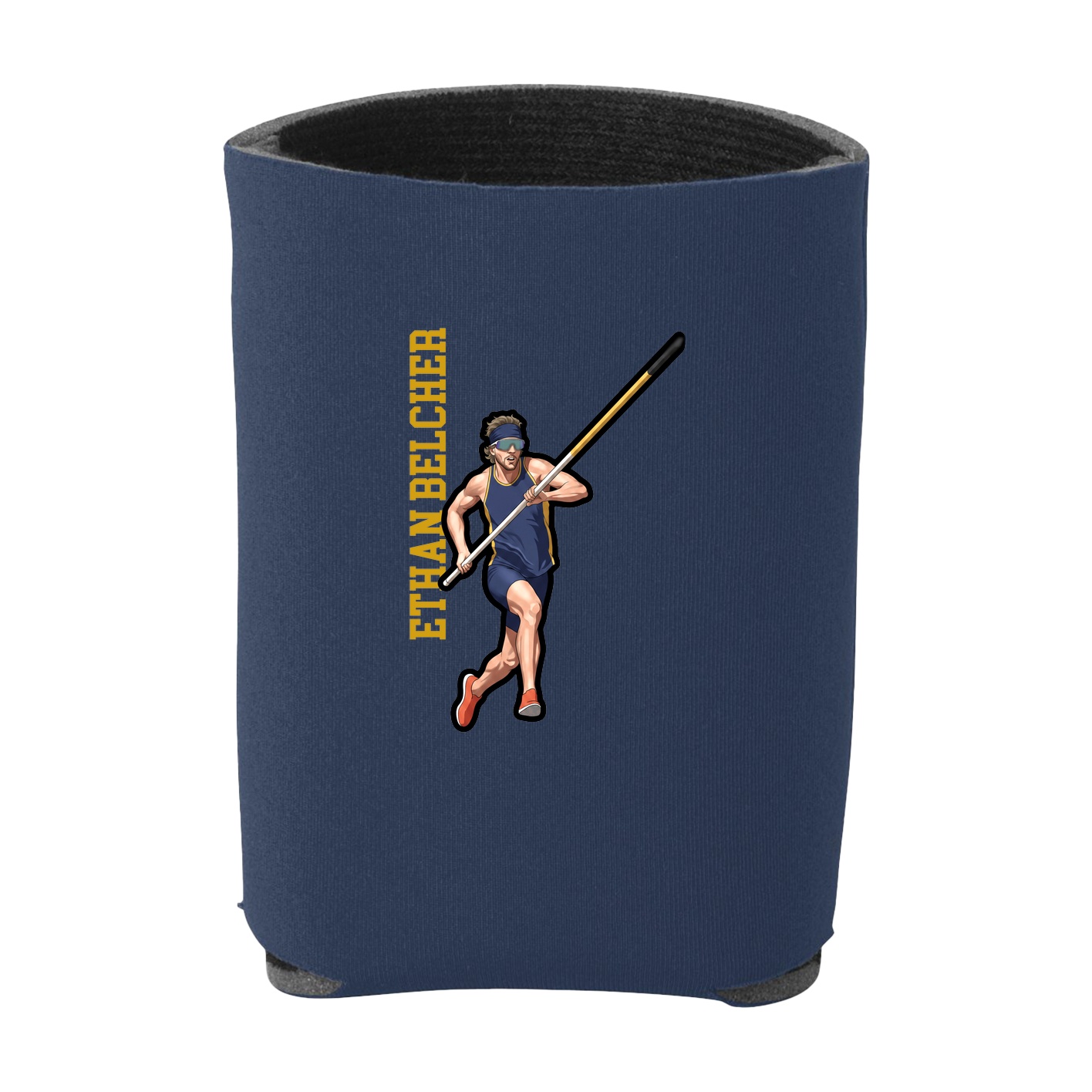 Can Holder — Name Vertical in Navy
