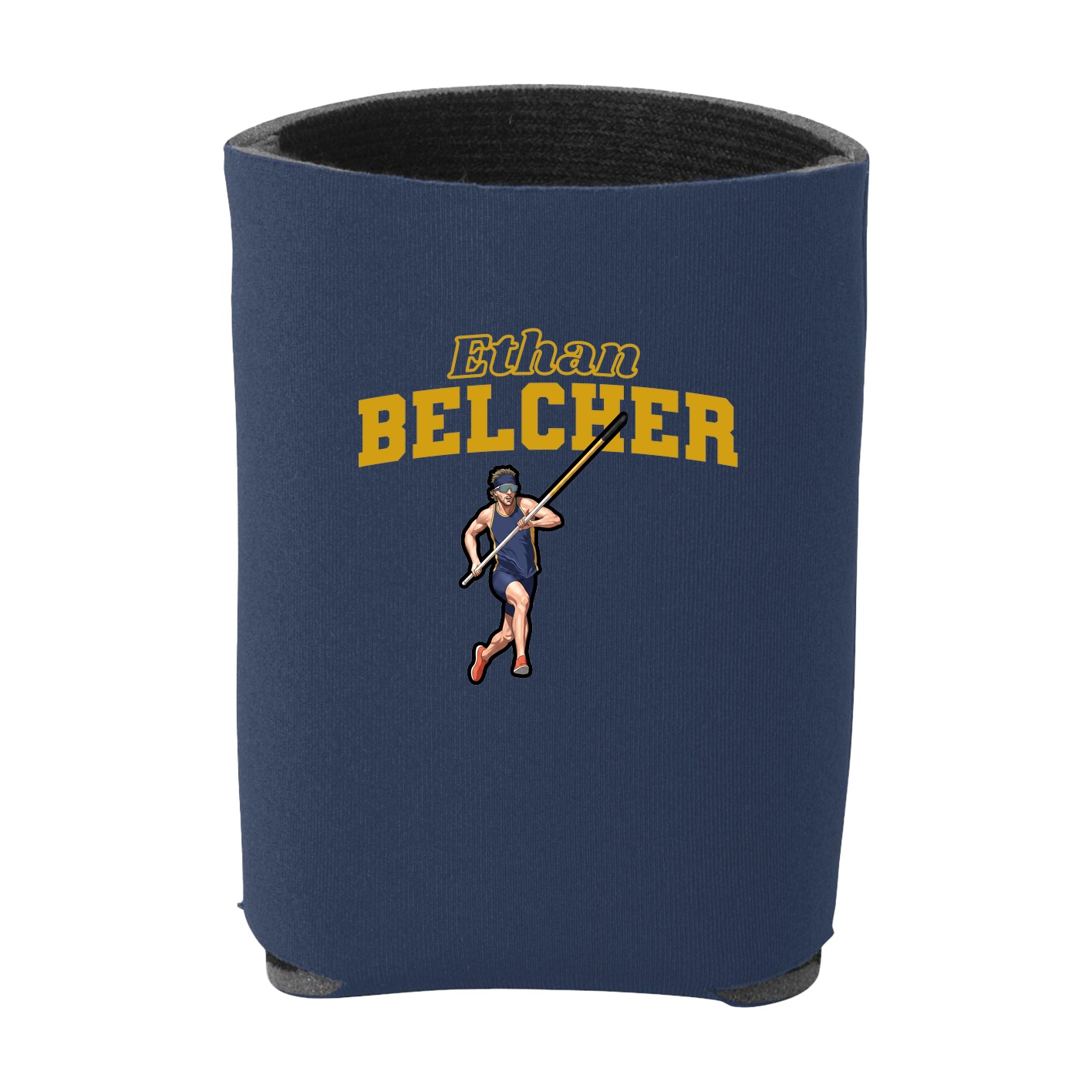 Can Holder — Name Arch in Navy