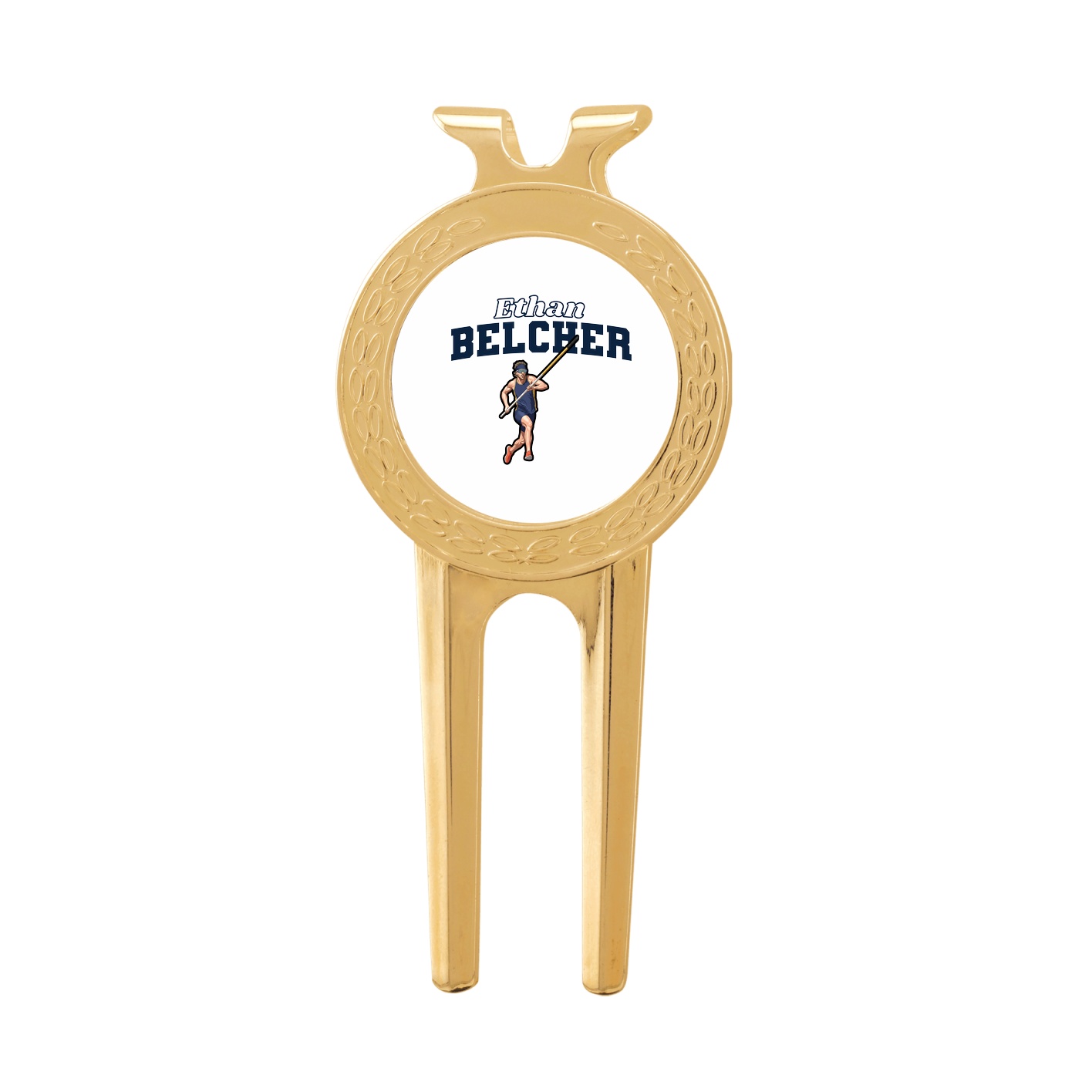 Divot Tool with Ball Marker — Name Arch in Classic