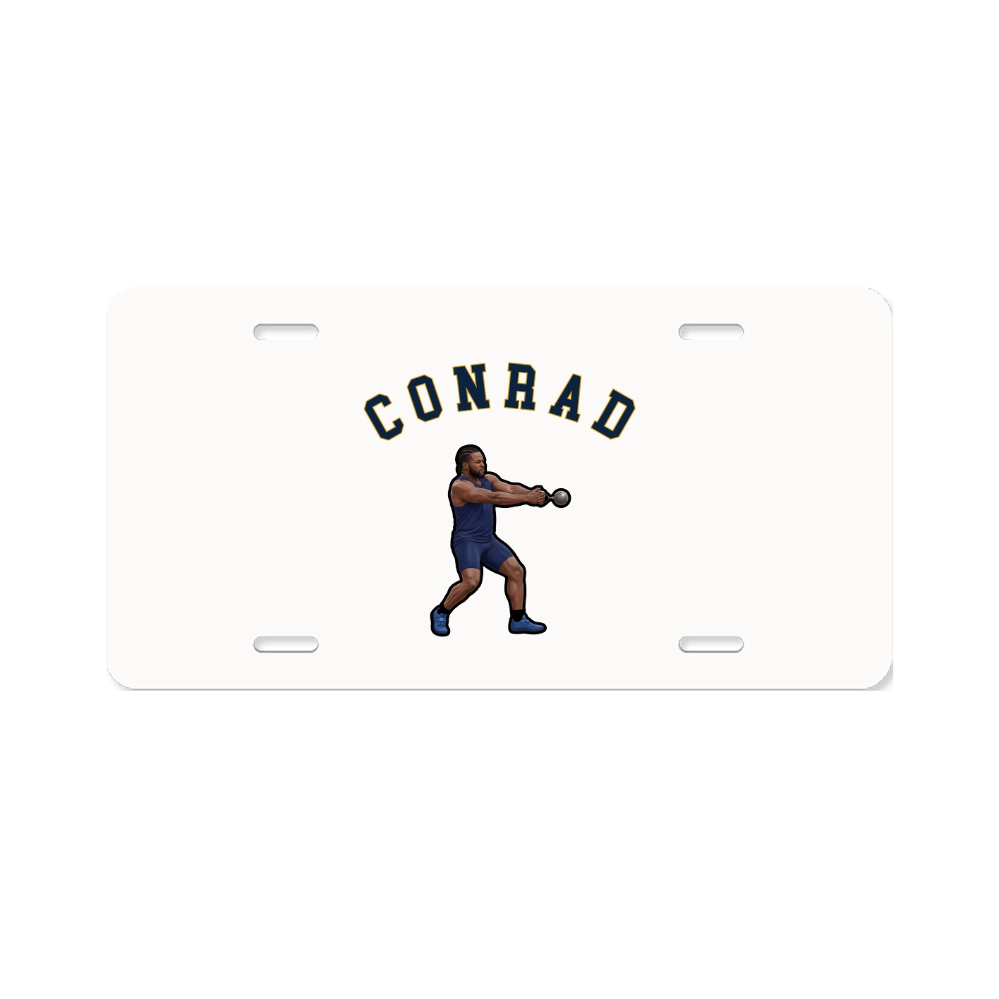 License Plate — Shirsey Arch in Classic