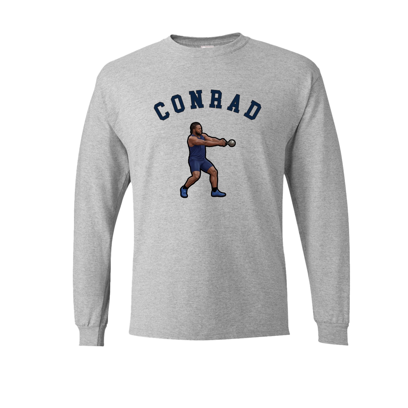 Long Sleeve Tee — Shirsey Arch in Grey