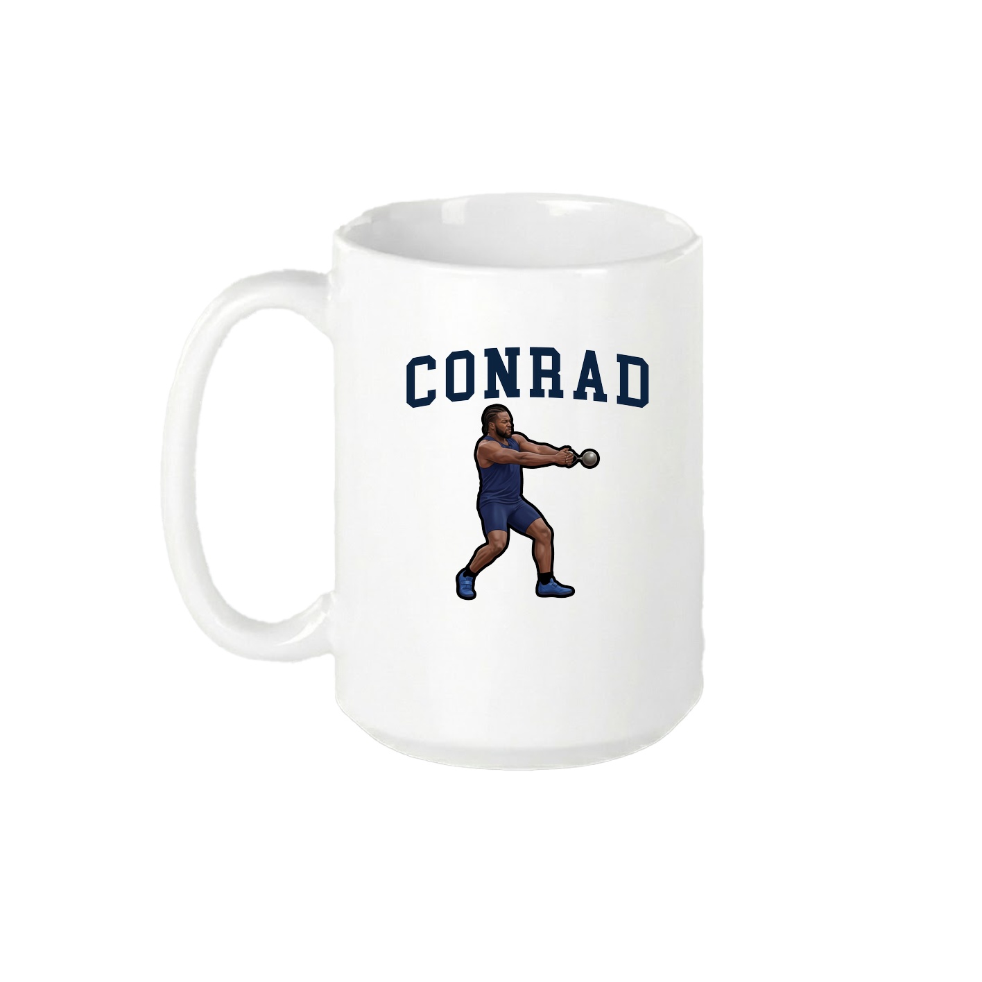 15oz Coffee Mug — Shirsey in White