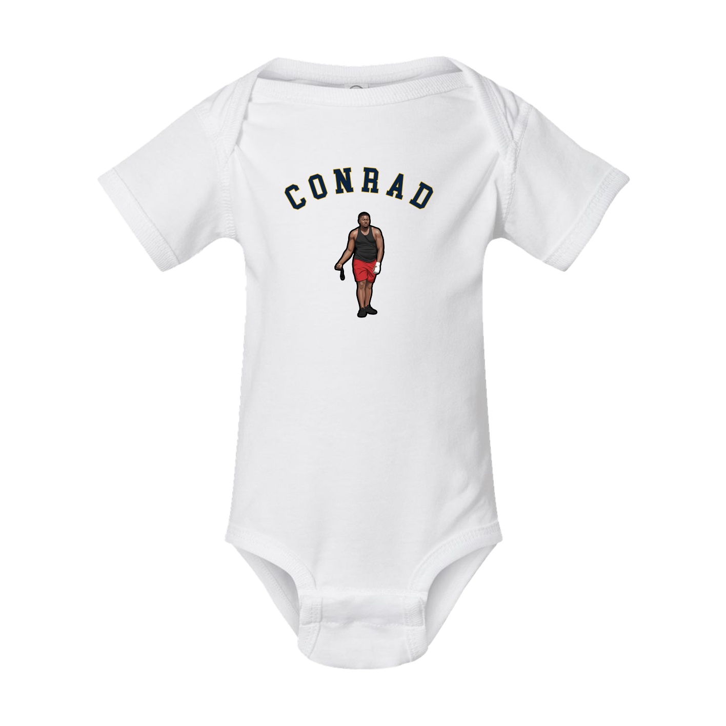 Baby Onesie — Shirsey Arch in White