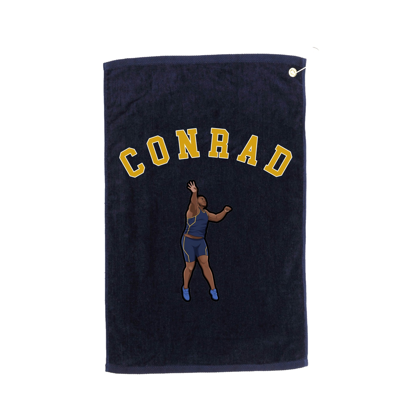 Golf Towel — Shirsey Arch in Navy