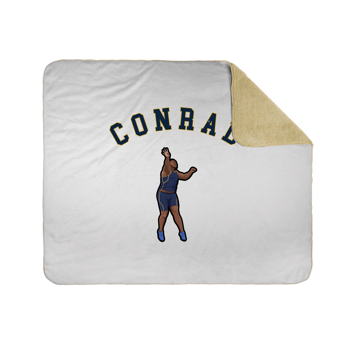 Throw Blanket — Shirsey Arch in White