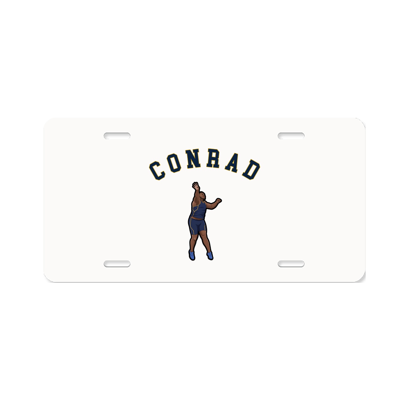 License Plate — Shirsey Arch in Classic