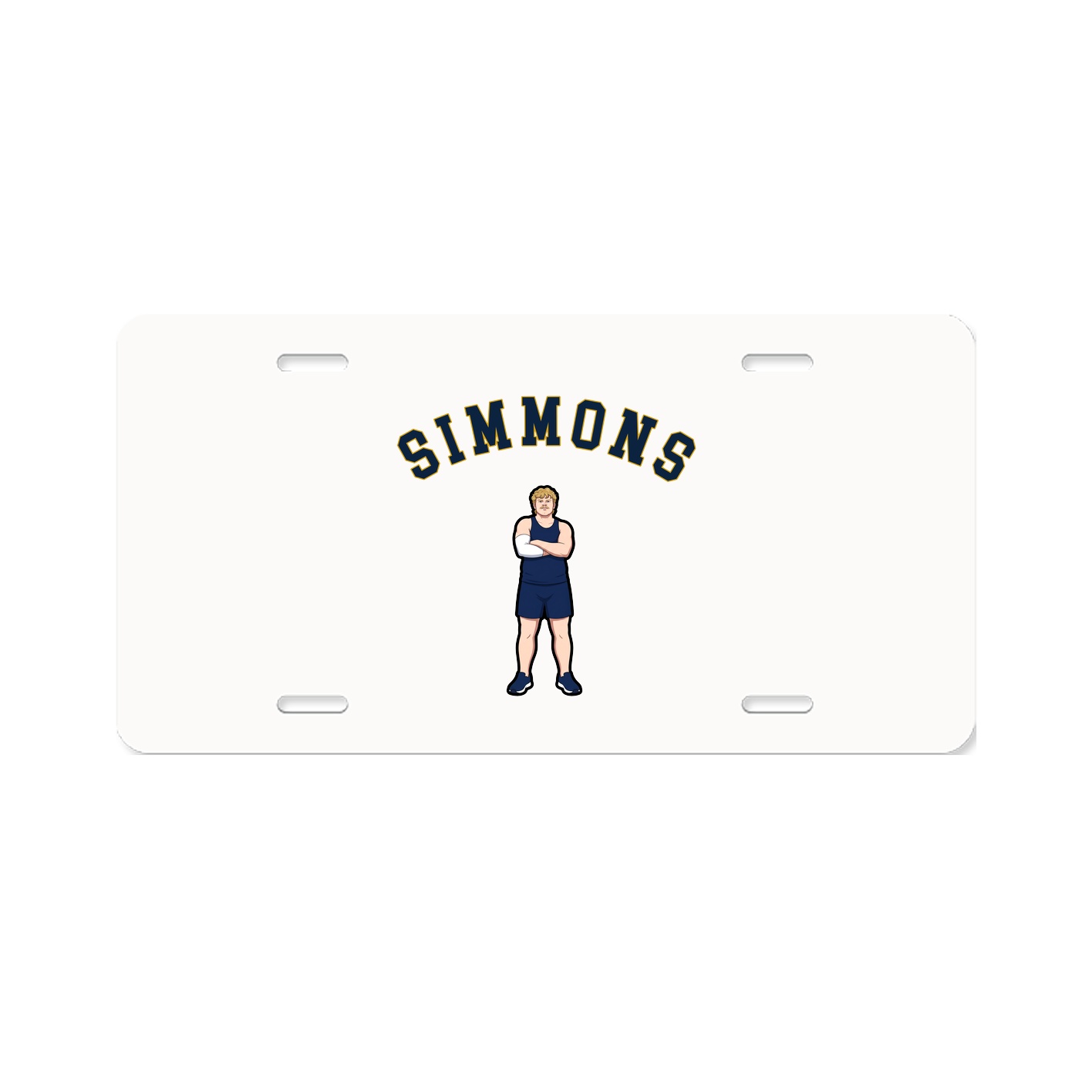 License Plate — Shirsey Arch in Classic