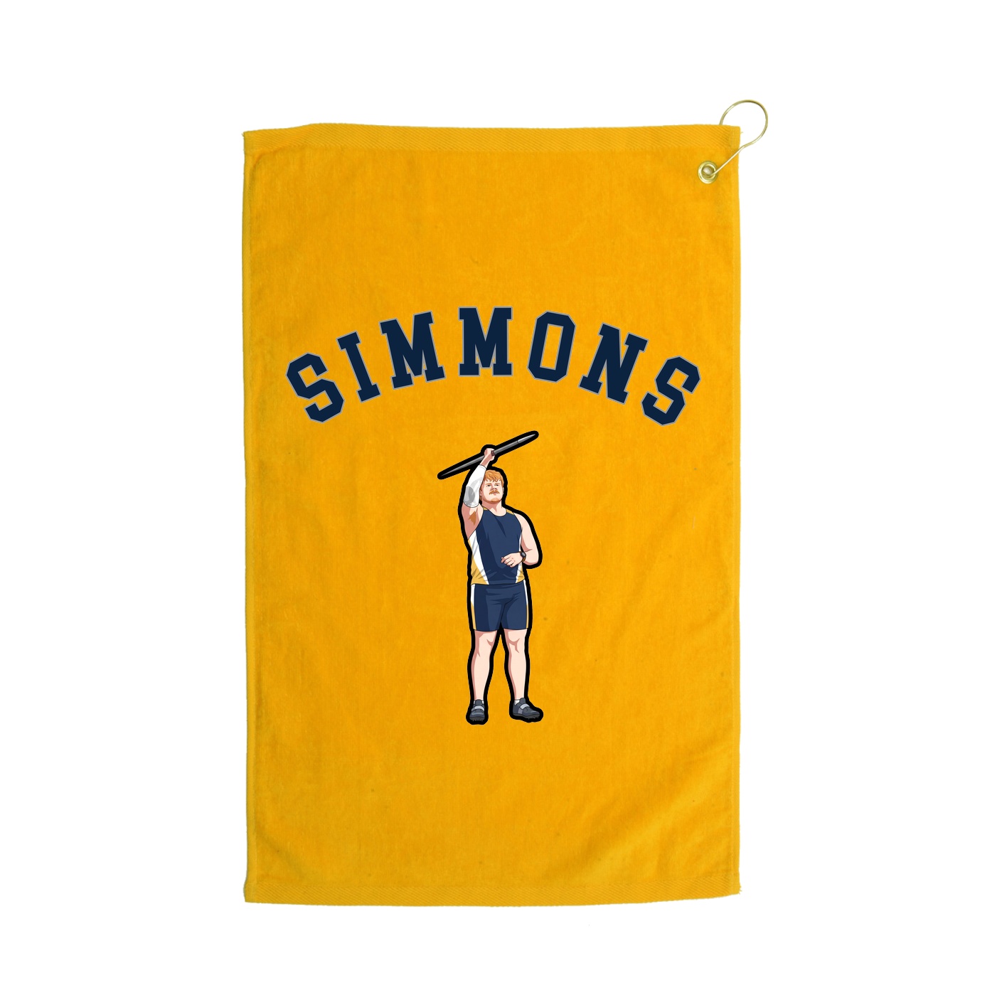 Golf Towel — Shirsey Arch in Gold