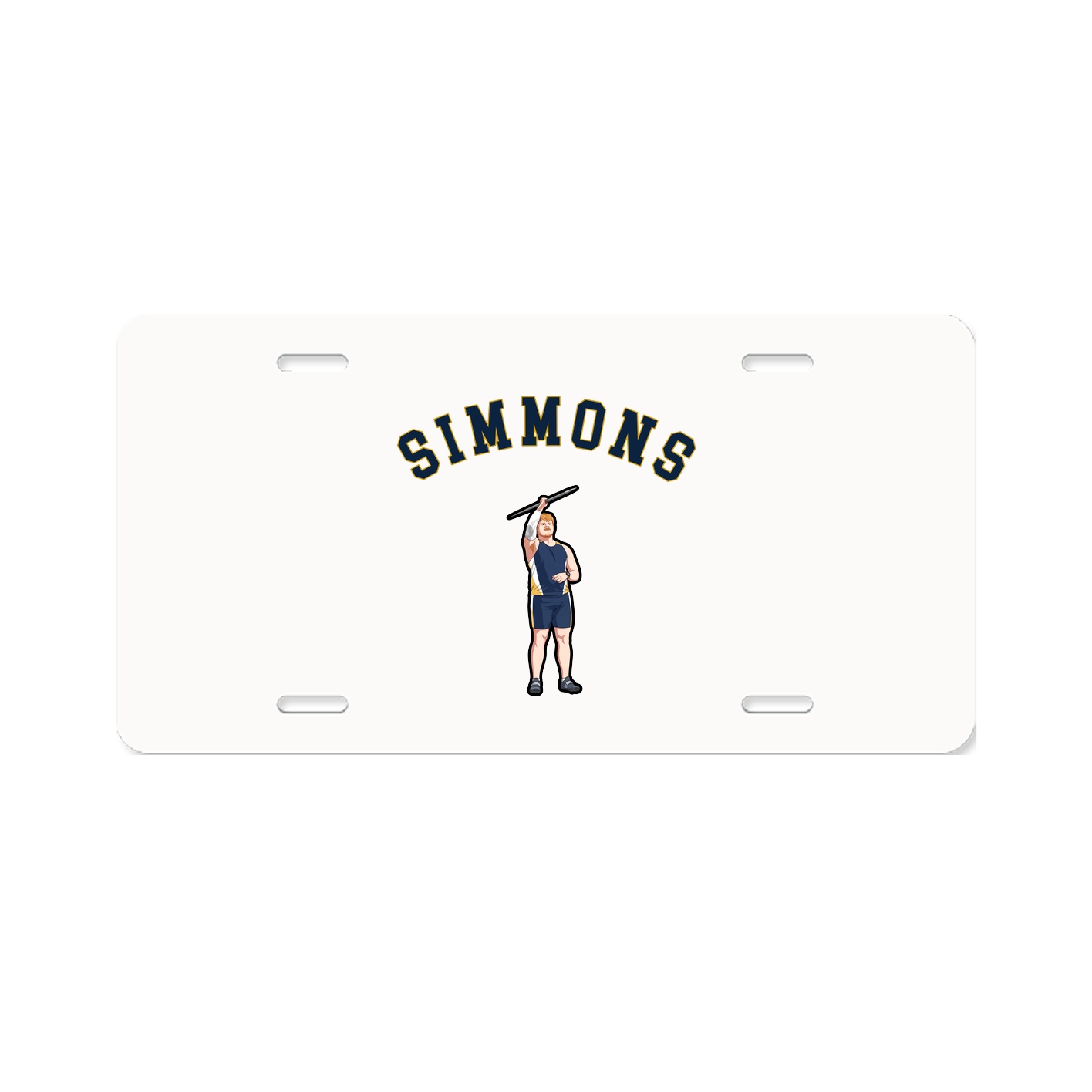 License Plate — Shirsey Arch in Classic