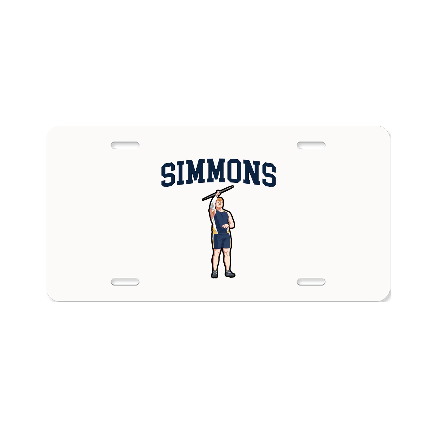 License Plate — Shirsey in Classic