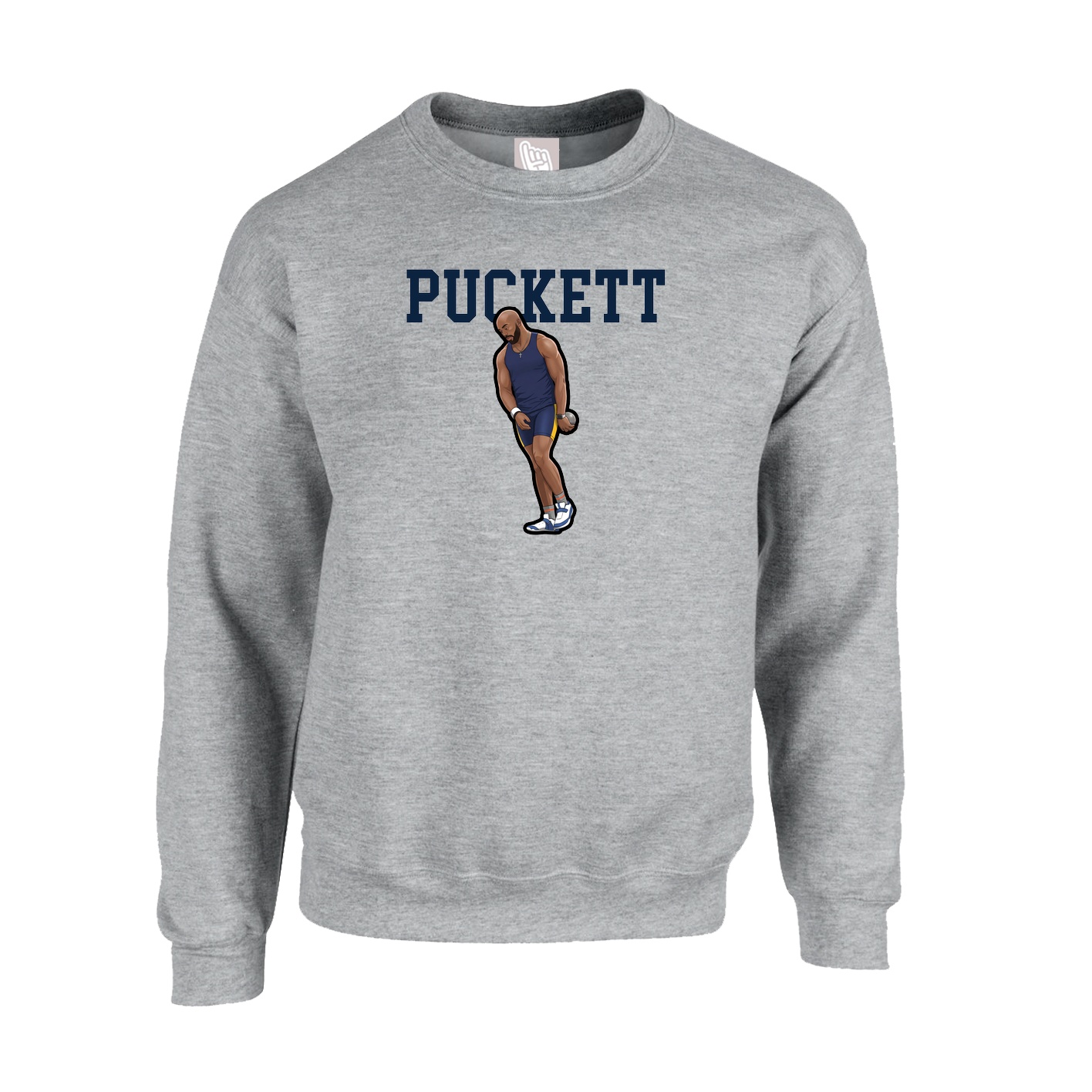 Fleece Crew — Shirsey in Grey