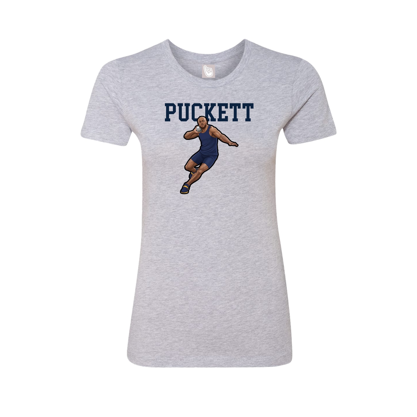 Fitted Women's Tee — Shirsey in Grey