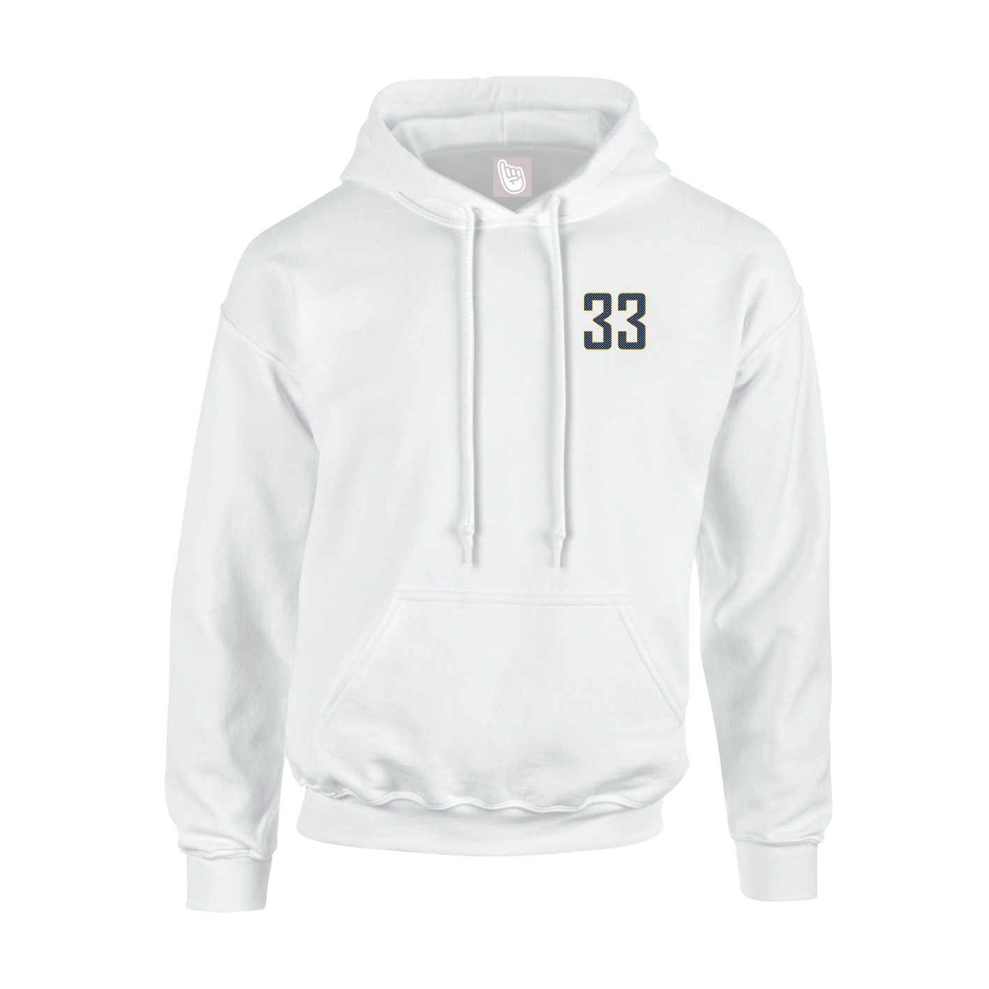 Youth Hoodie — Front Shirsy in White
