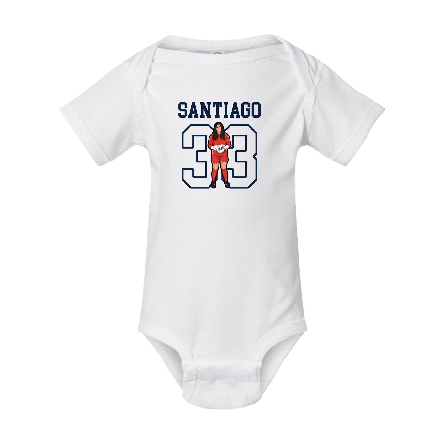 Baby Onesie — Shirsey in White