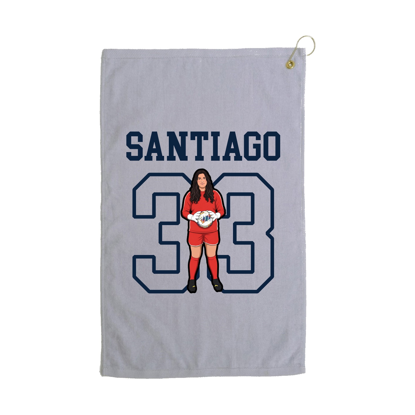 Golf Towel — Shirsey in Grey