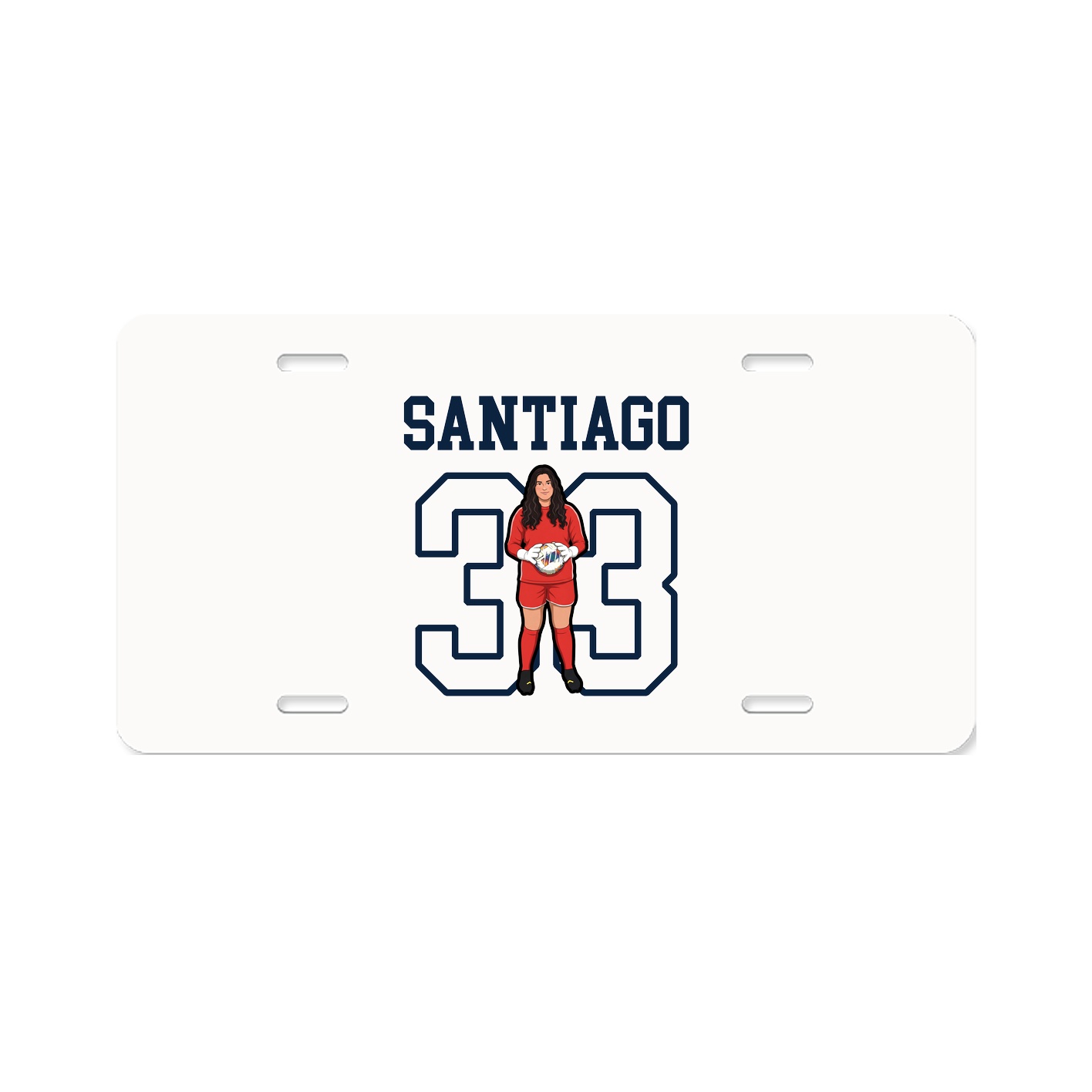 License Plate — Shirsey in Classic