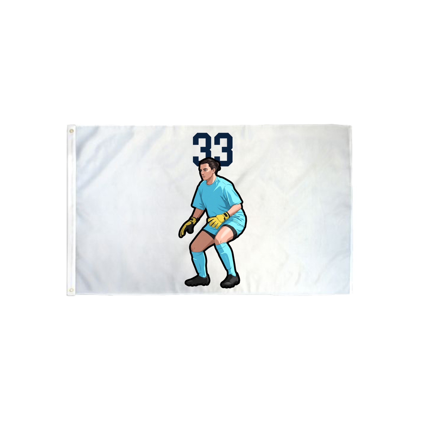 3x5 Flag — Number Top in Classic