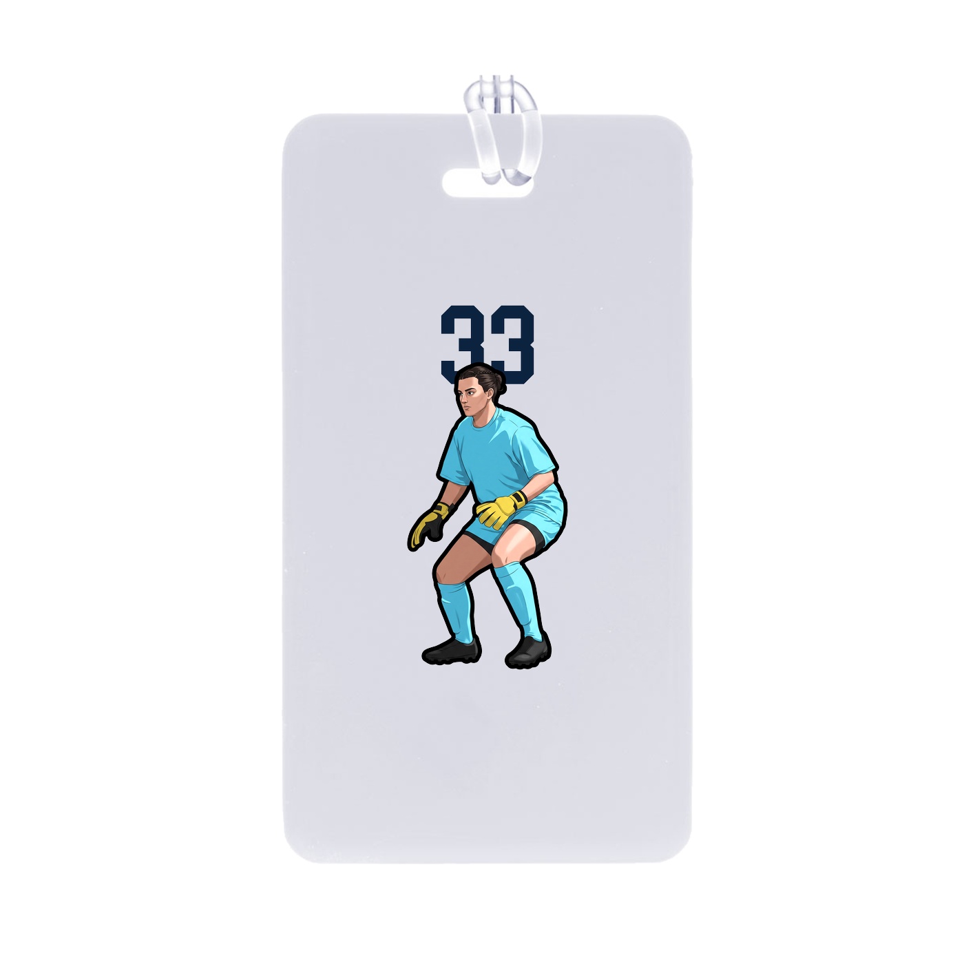 Bag Tag — Number Top in Classic
