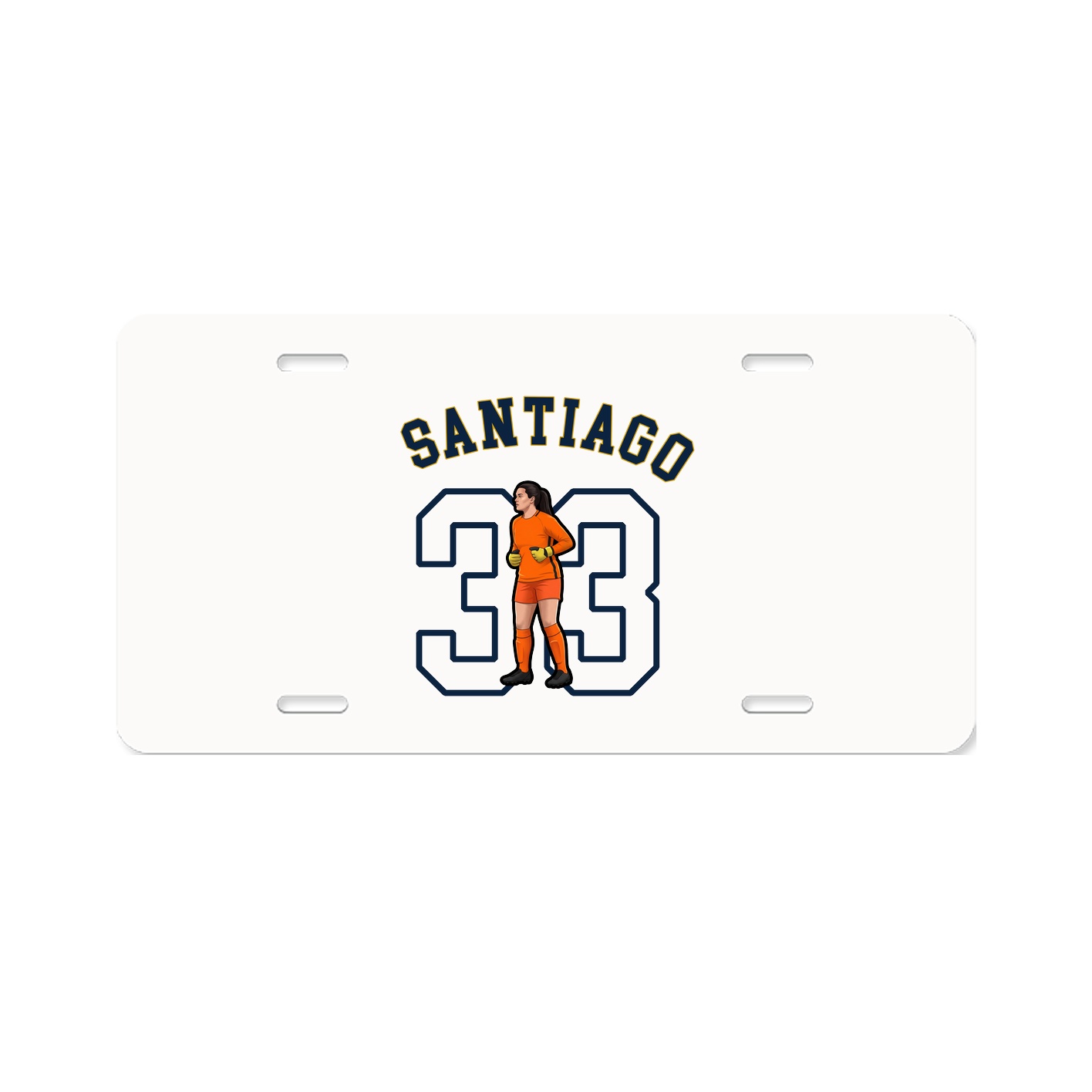License Plate — Shirsey Arch in Classic