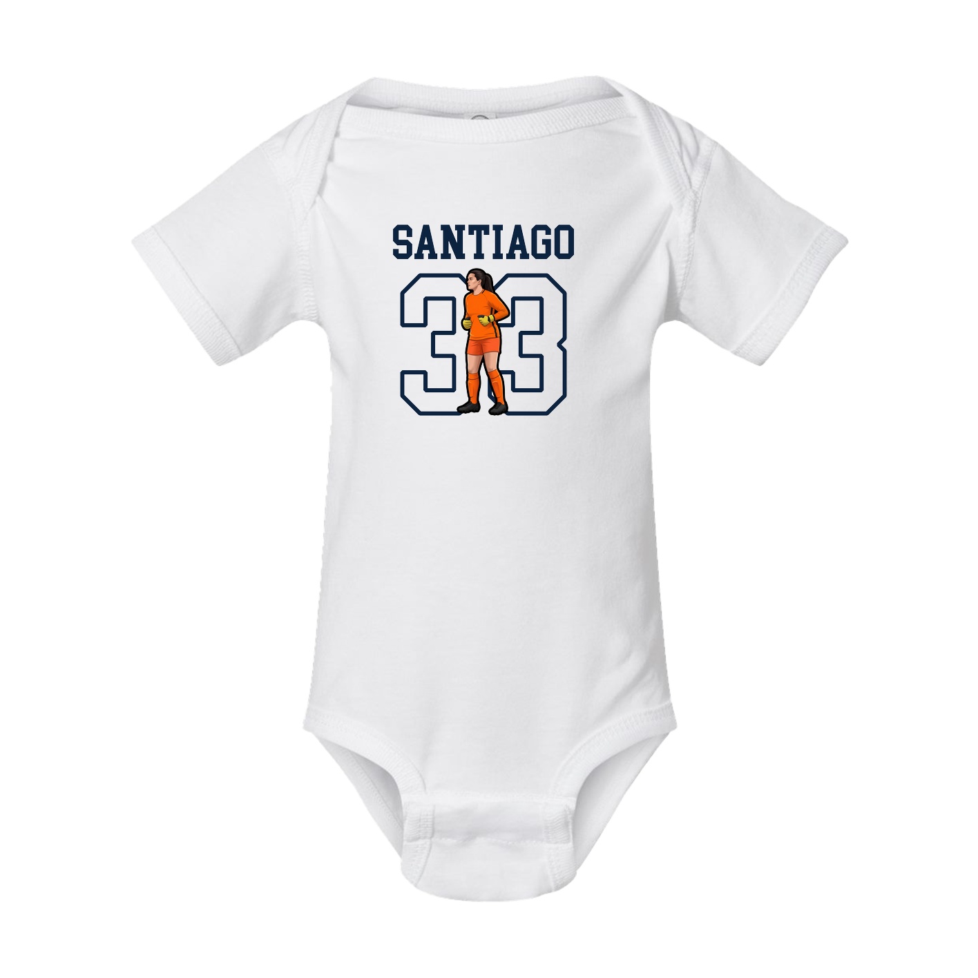 Baby Onesie — Shirsey in White