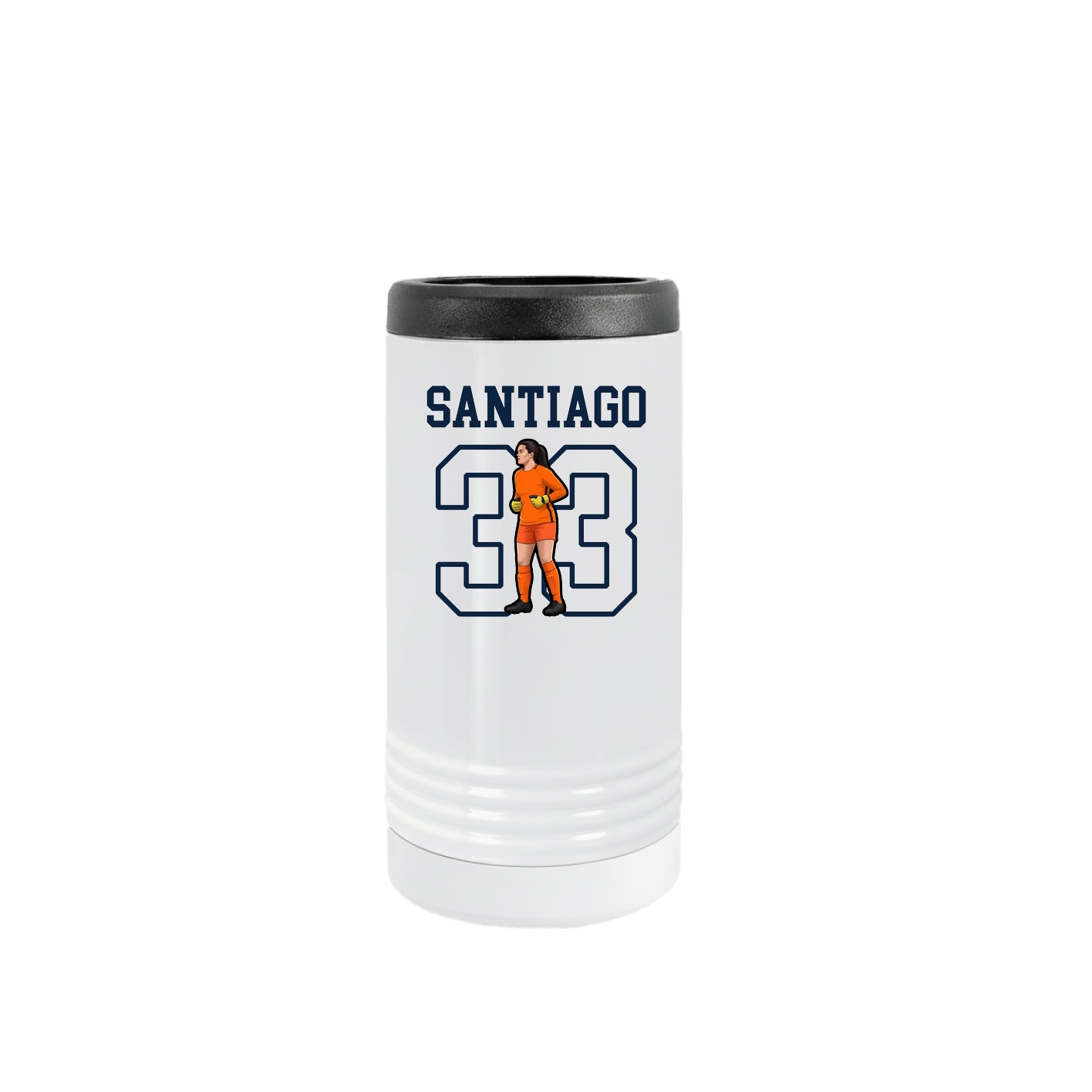 Slim Beverage Holder — Shirsey in White