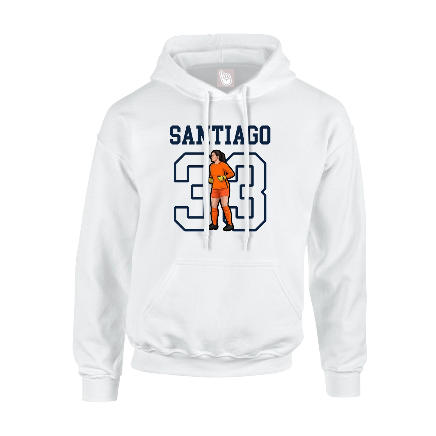 Youth Hoodie — Shirsey in White
