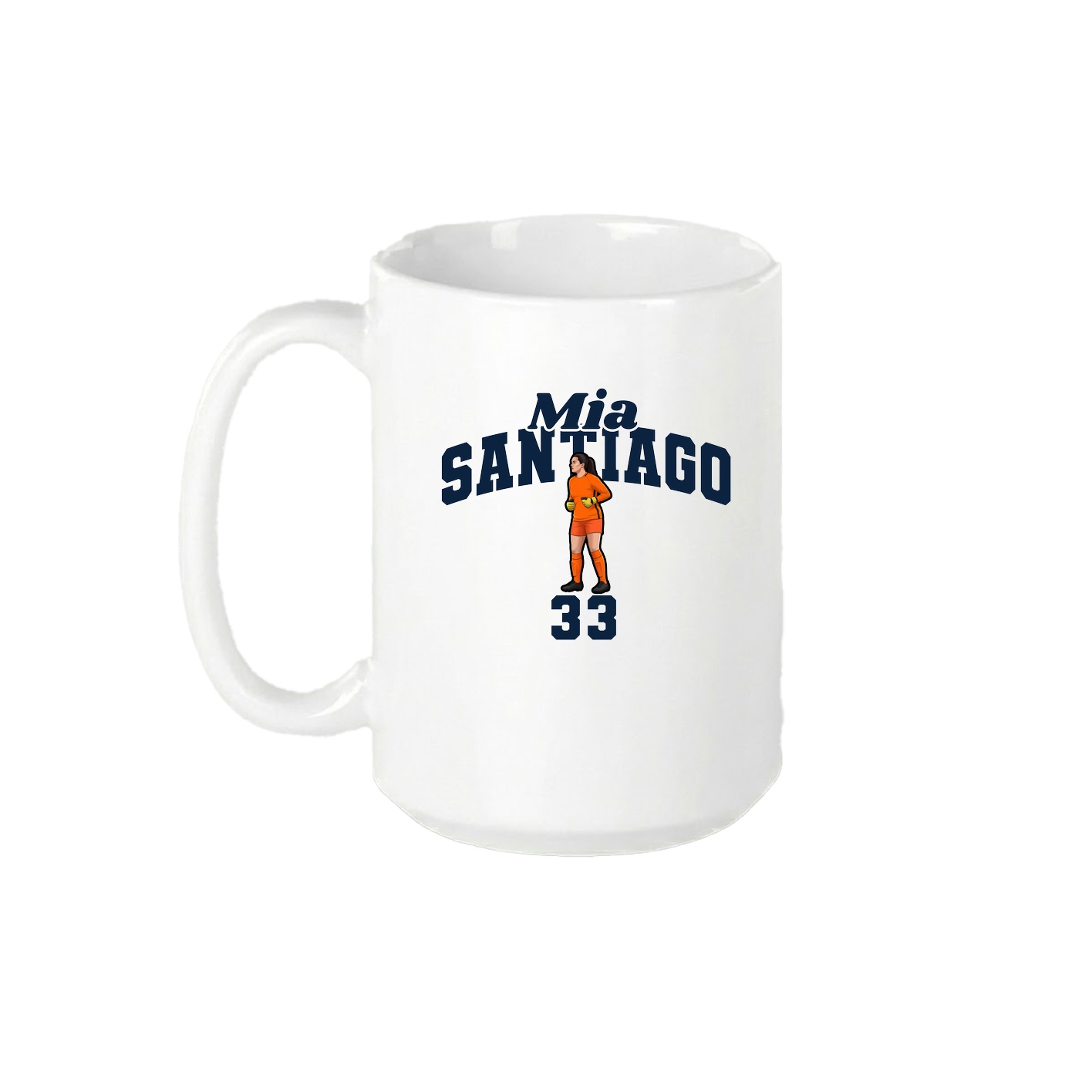 15oz Coffee Mug — Signature Arch in White