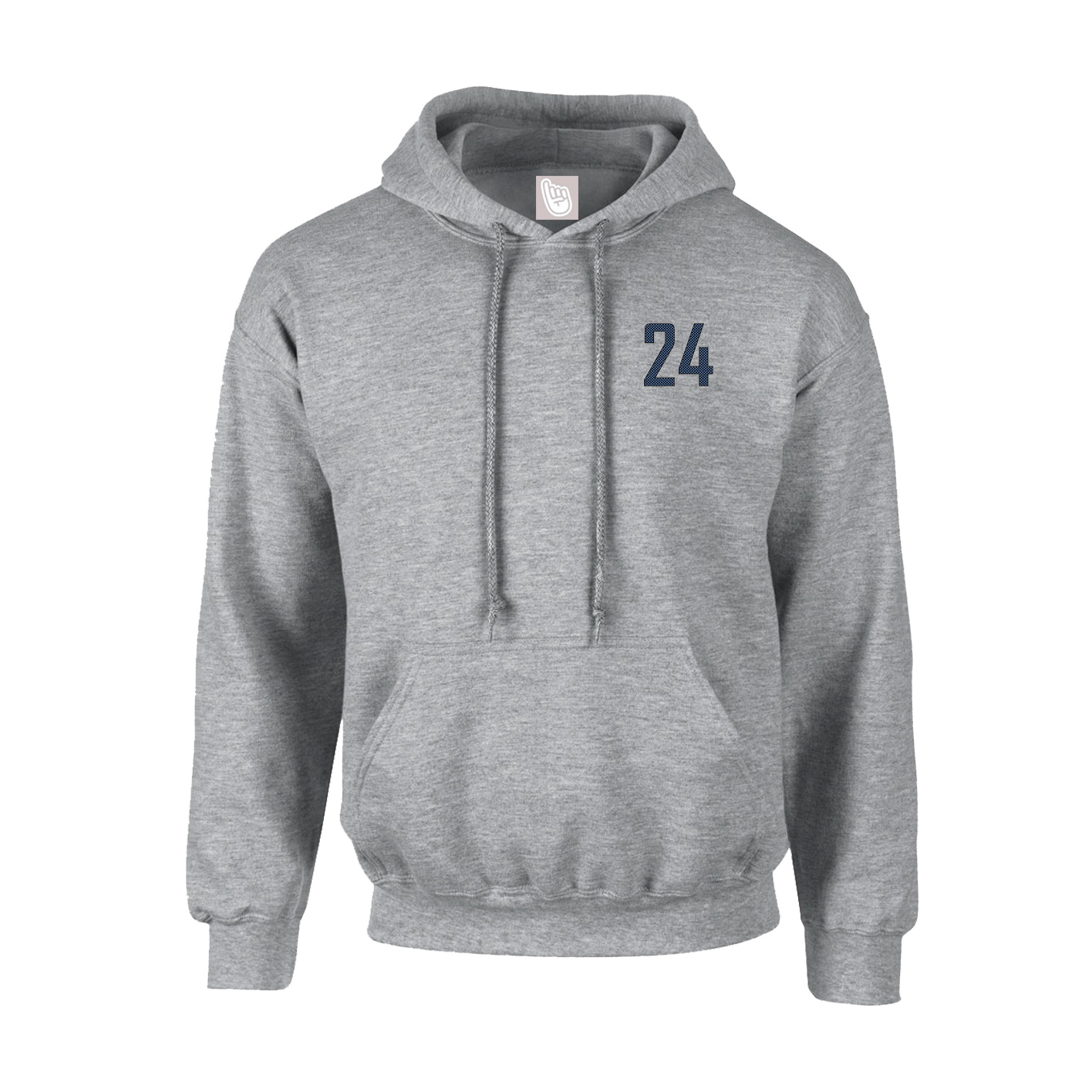 Youth Hoodie — Front Shirsy in Grey