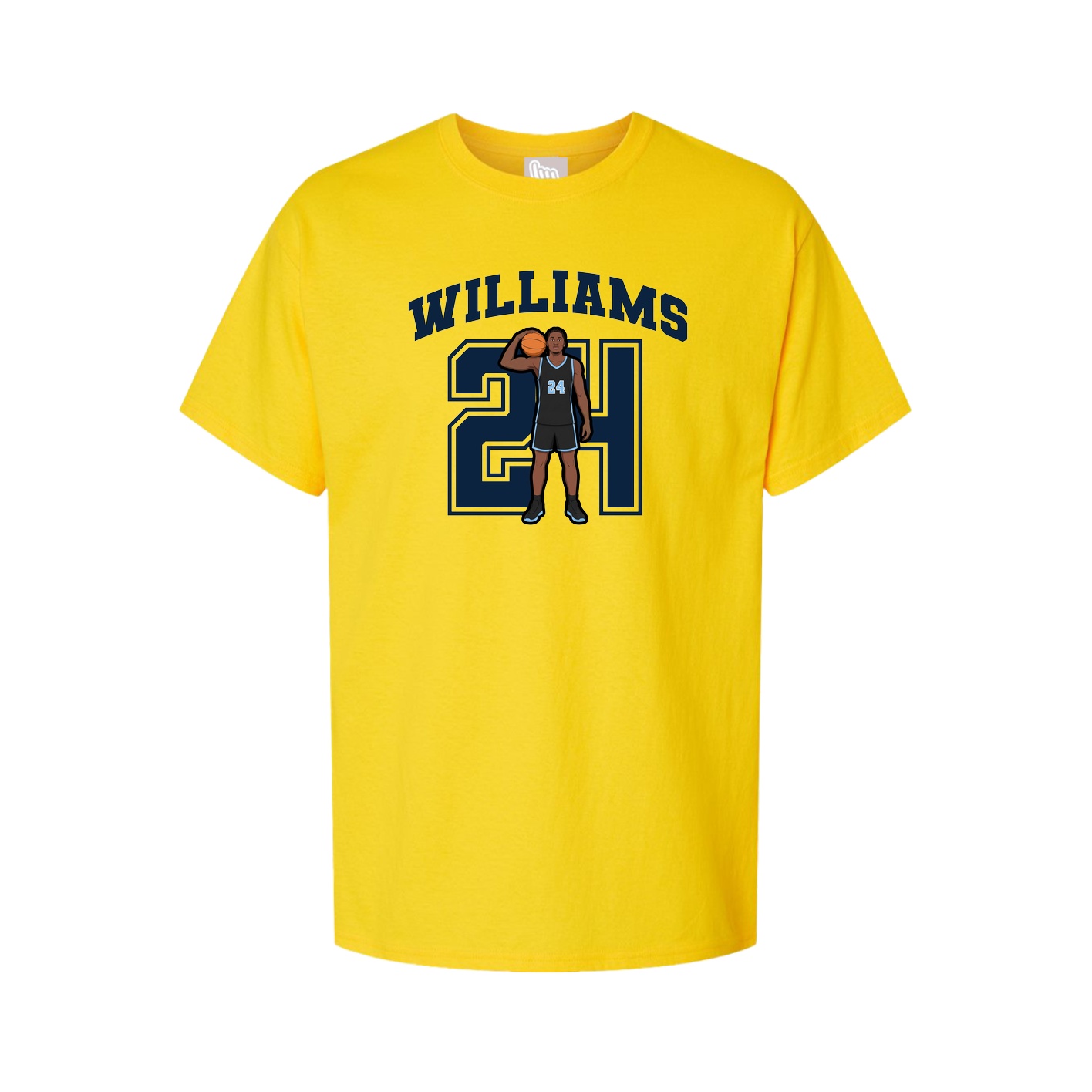 Tee — Number in Gold