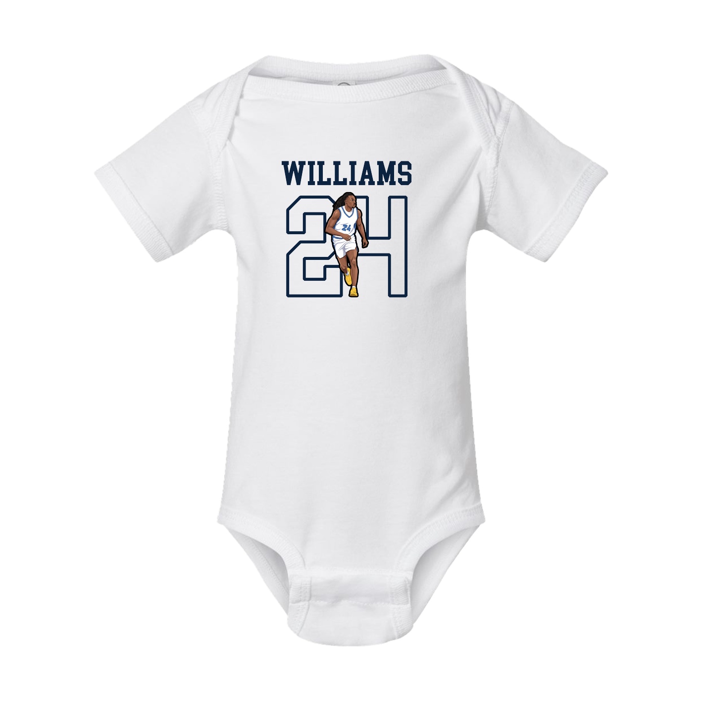 Baby Onesie — Shirsey in White