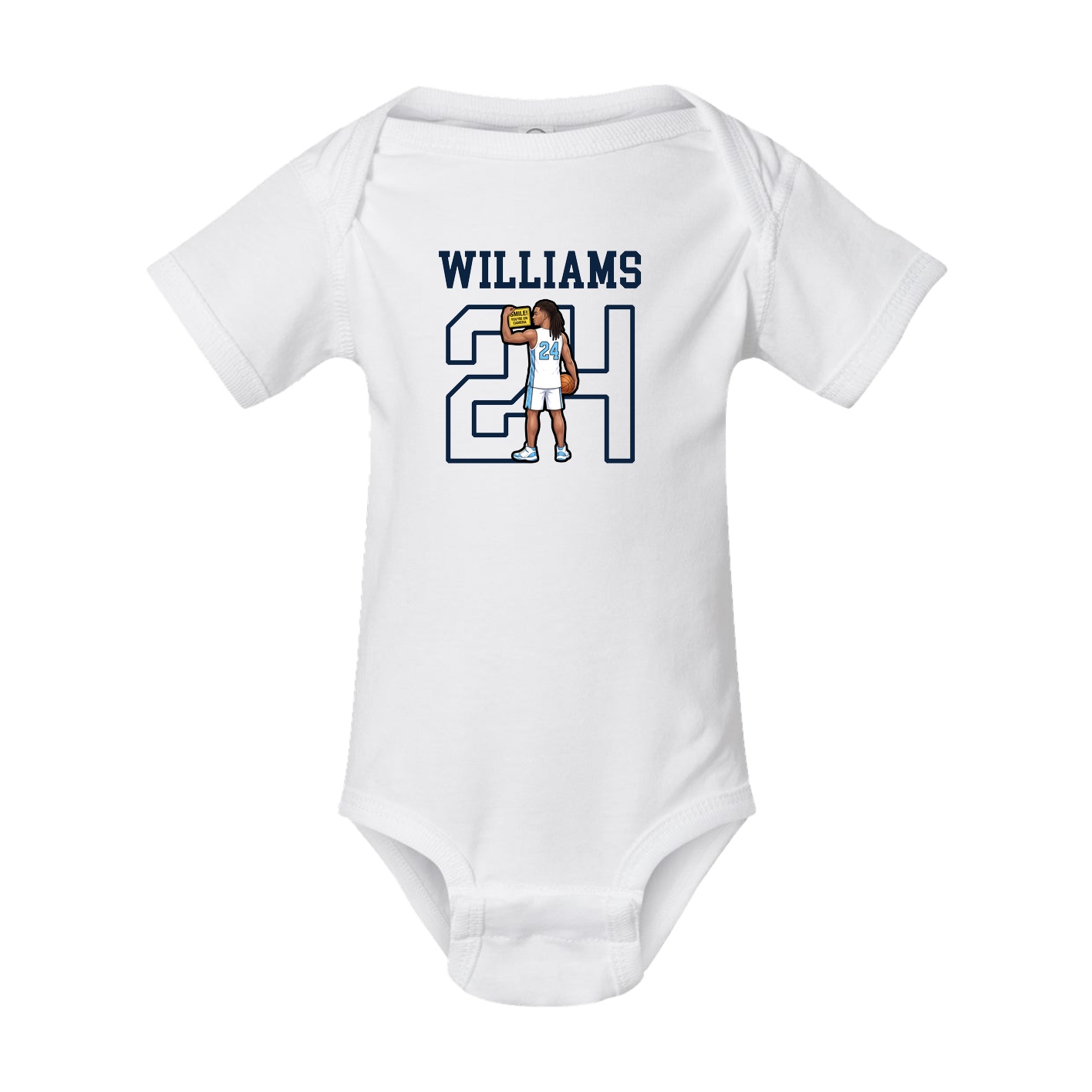 Baby Onesie — Shirsey in White