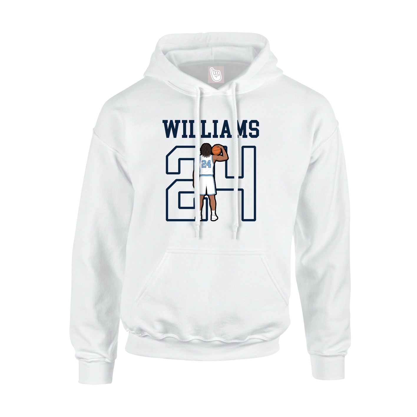 Youth Hoodie — Shirsey in White