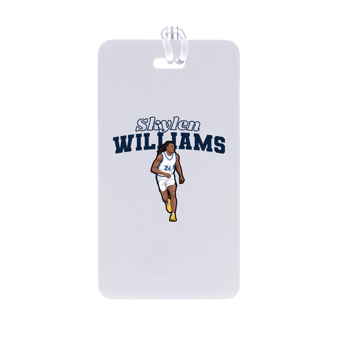 Bag Tag — Name Arch in Classic