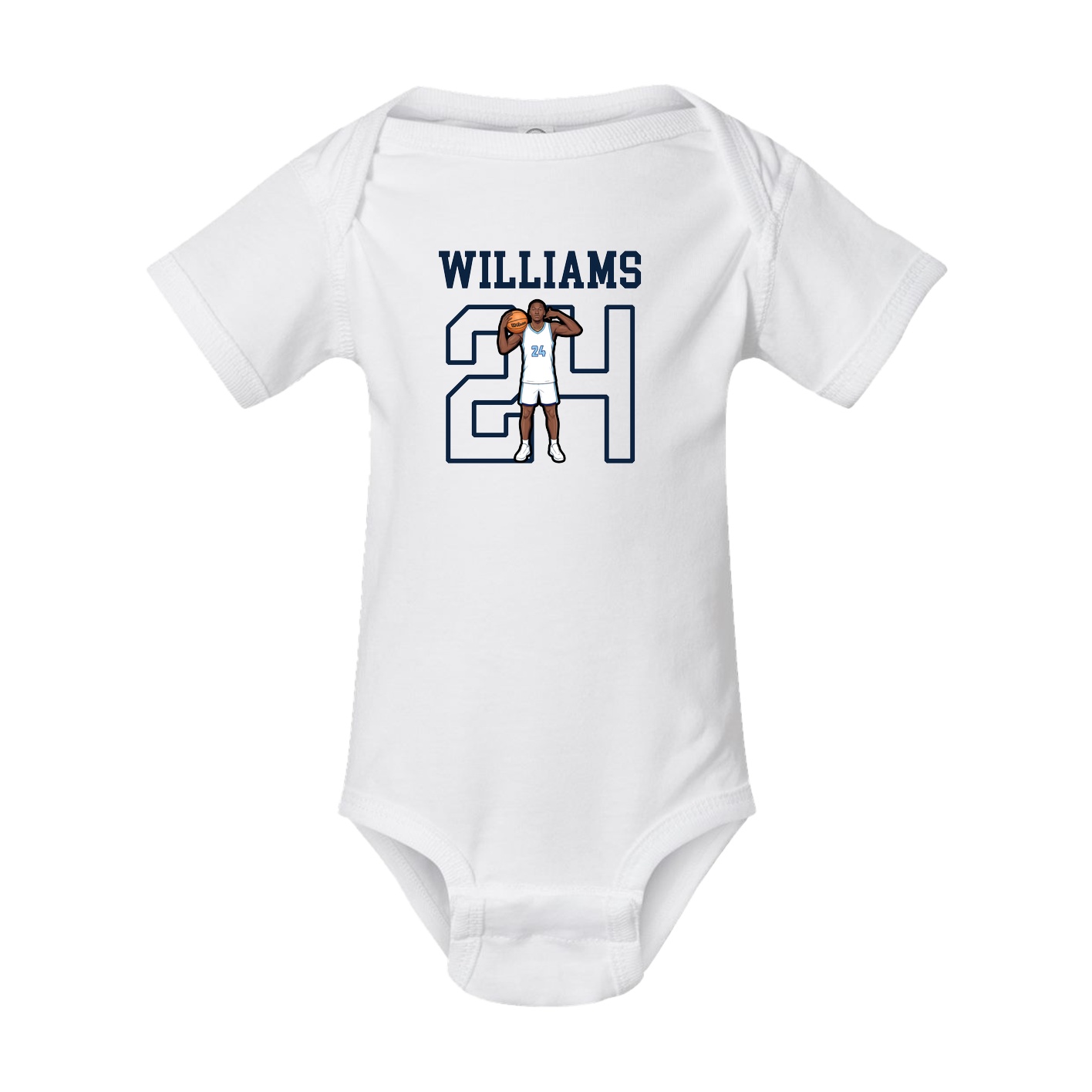 Baby Onesie — Shirsey in White