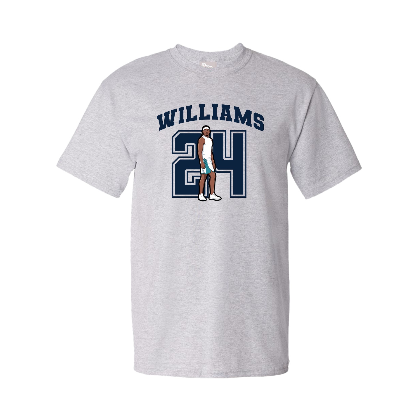 Tee — Number in Grey