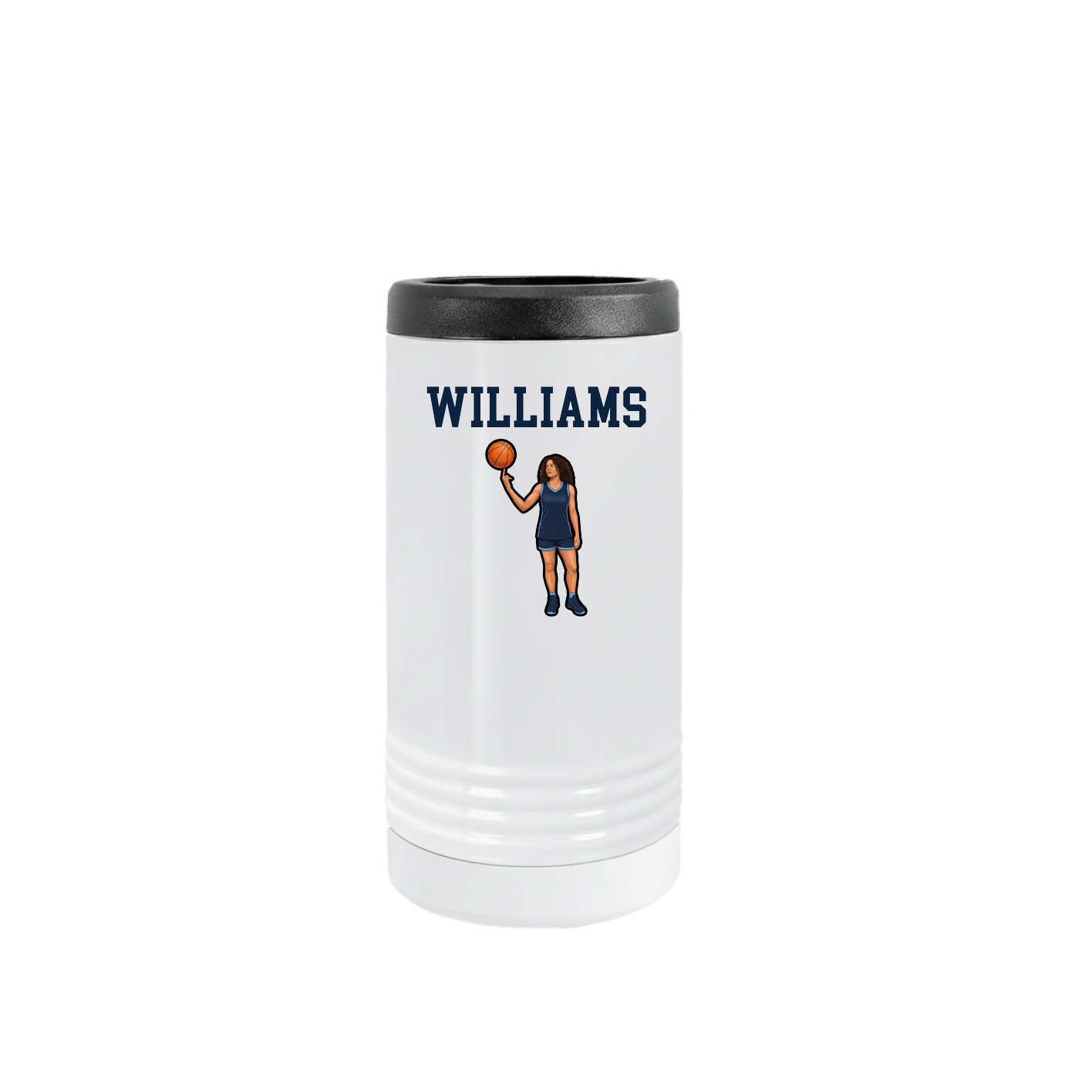 Slim Beverage Holder — Shirsey in White