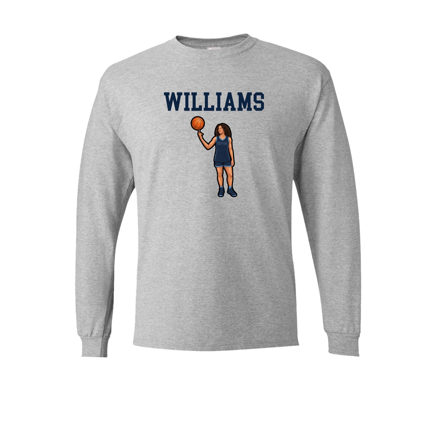 Long Sleeve Tee — Shirsey in Grey