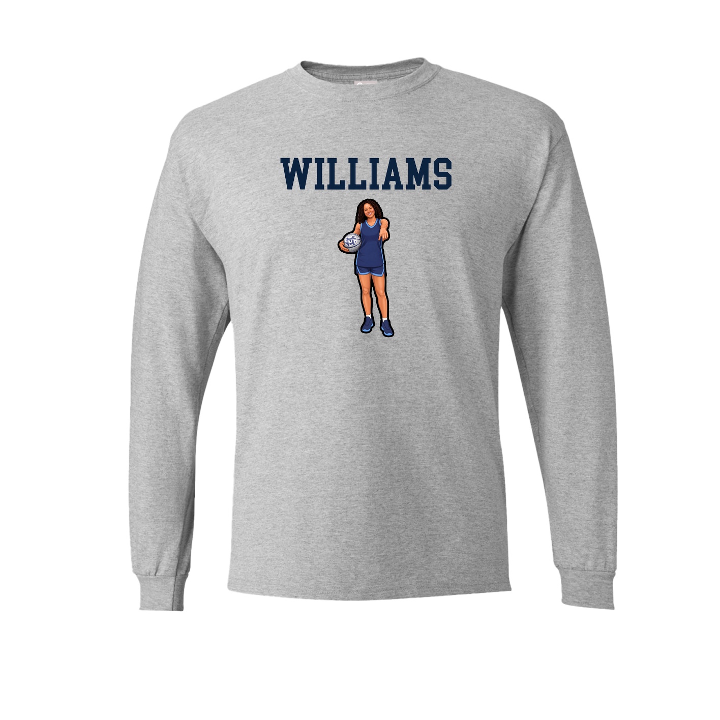 Long Sleeve Tee — Shirsey in Grey