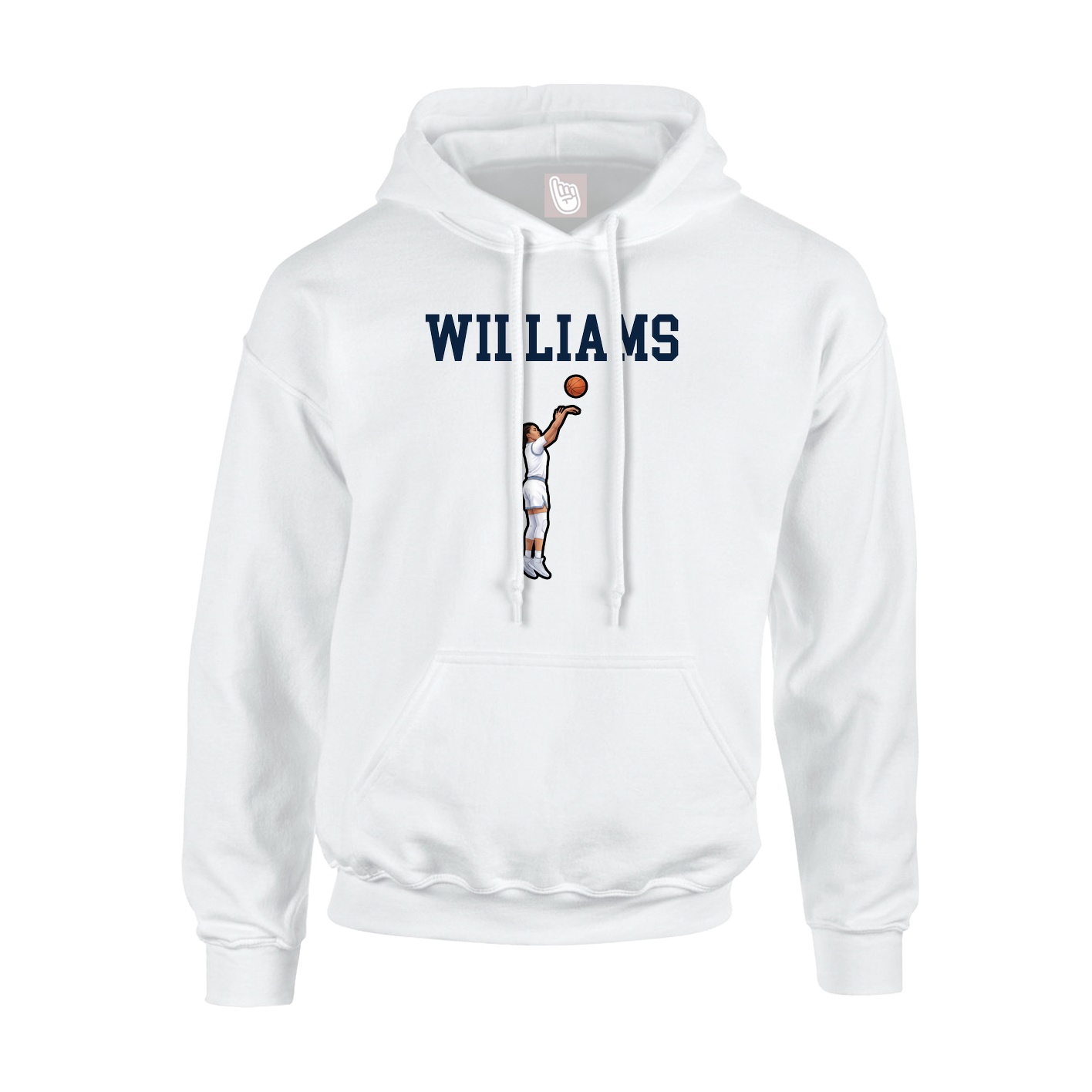 Youth Hoodie — Shirsey in White
