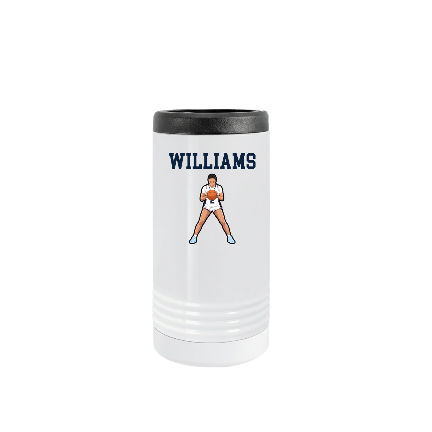 Slim Beverage Holder — Shirsey in White
