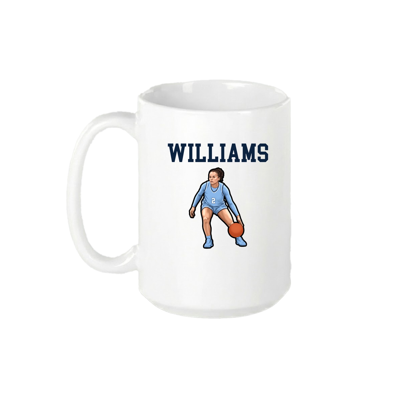15oz Coffee Mug — Shirsey in White